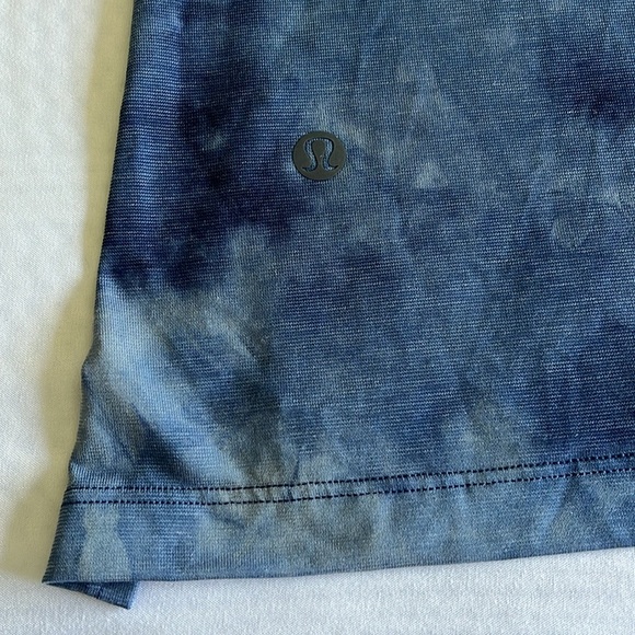 NEW Lululemon Always Agile Tank Diamond Dye True Navy Chambray size L - Picture 9 of 10